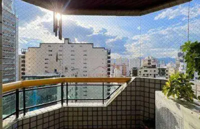 Apartamento com 3 dormitórios à venda, 180 m² por r$ 1.199.900,01 - canto do forte - praia grande/sp