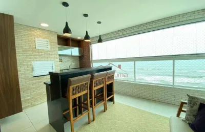 Apartamento com 3 dormitórios à venda, 104 m² por r$ 879.000,00 - centro - mongaguá/sp