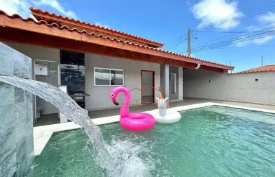 Casa com 3 dormitórios à venda, 96 m² por r$ 720.000,00 - vila atlântica - mongaguá/sp