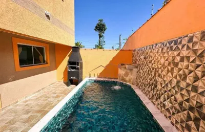 Sobrado com 2 dormitórios à venda, 76 m² por r$ 304.000,00 - cibratel ii - itanhaém/sp