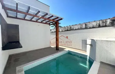 Casa com 2 dormitórios à venda, 69 m² por r$ 395.000,00 - jardim são fernando - itanhaém/sp
