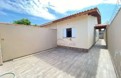 Casa com 2 dormitórios à venda, 65 m² por r$ 285.000,00 - nova itanhaém - interior - itanhaém/sp