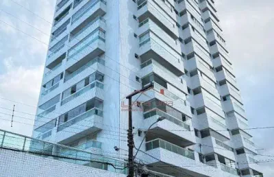 Apartamento com 2 dormitórios à venda, 74 m² por r$ 500.000,00 - vilamar - praia grande/sp