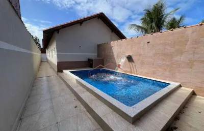 Casa com 3 dormitórios à venda por r$ 469.000,00 - balneário anchieta - mongaguá/sp
