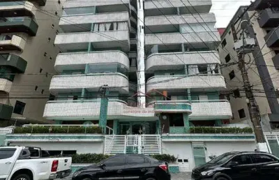 Apartamento com 1 dormitório à venda, 32 m² por r$ 285.000 - boqueirão - praia grande/sp