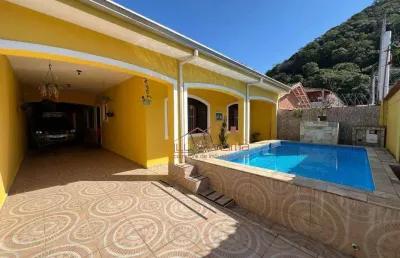 Casa com 3 dormitórios à venda, 164 m² por r$ 540.000,00 - itaóca - mongaguá/sp