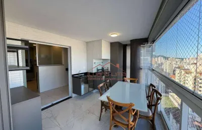 Apartamento com 3 dormitórios à venda, 148 m² por r$ 1.790.000,00 - guilhermina - praia grande/sp