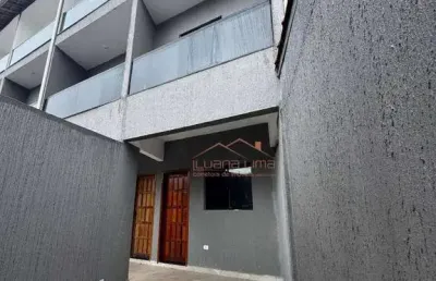 Sobrado com 3 dormitórios à venda, 105 m² por r$ 439.000,00 - vila balneária - praia grande/sp