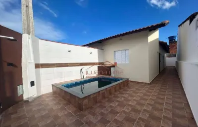 Casa com 2 dormitórios à venda, 60 m² por r$ 328.000 - jussara - mongaguá/sp