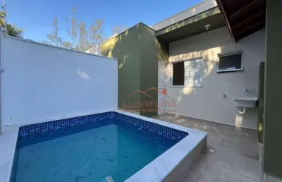 Casa com 2 dormitórios à venda, 57 m² por r$ 330.000 - jardim são fernando - itanhaém/sp