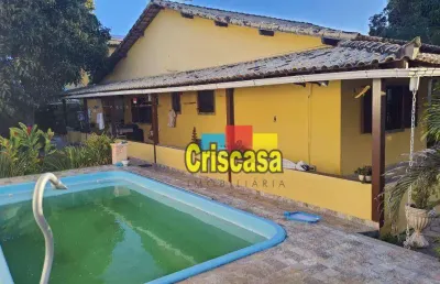 Casa com 5 dormitórios à venda, 400 m² por r$ 1.350.000,00 - palmeiras - cabo frio/rj