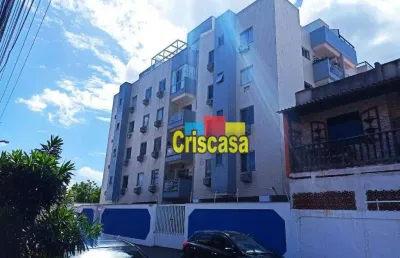 Apartamento com 2 dormitórios à venda, 76 m² por r$ 350.000,00 - braga - cabo frio/rj