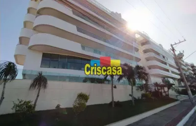 Apartamento com 4 dormitórios à venda, 189 m² por r$ 1.490.000,00 - braga - cabo frio/rj