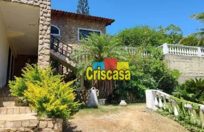 Casa com 6 dormitórios à venda, 300 m² por r$ 1.100.000,00 - guriri - cabo frio/rj