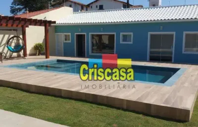 Casa com 4 dormitórios à venda, 296 m² por r$ 2.500.000,00 - palmeiras - cabo frio/rj