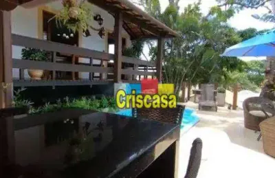 Casa com 3 dormitórios à venda, 310 m² por r$ 1.151.000,00 - palmeiras - cabo frio/rj