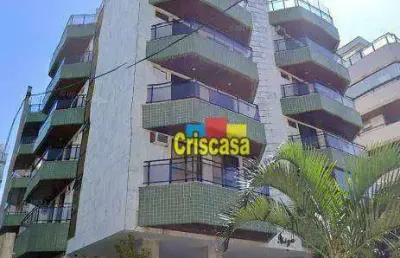 Cobertura com 2 dormitórios para alugar, 100 m² por r$ 3.934,00/mês - algodoal - cabo frio/rj