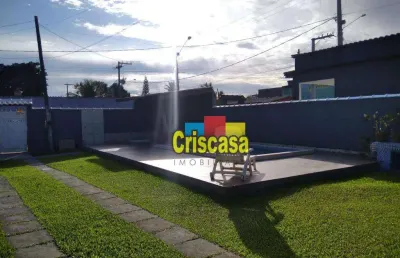 Casa com 2 dormitórios à venda, 120 m² por r$ 240.000,00 - unamar - cabo frio/rj