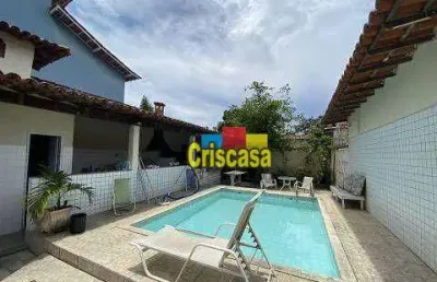 Casa, 250 m² - venda por r$ 1.600.000,00 ou aluguel por r$ 15.315,00/mês - jardim excelsior - cabo frio/rj