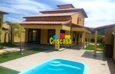 Casa com 4 dormitórios à venda, 250 m² por r$ 1.350.000,00 - peró - cabo frio/rj