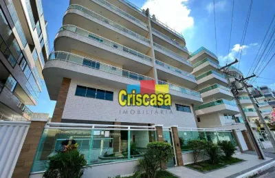 Cobertura com 4 dormitórios à venda, 190 m² por r$ 1.700.000,00 - braga - cabo frio/rj