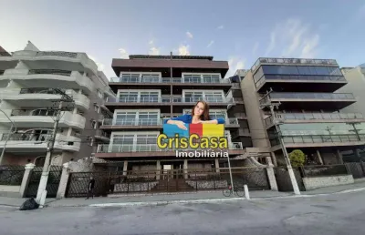 Cobertura com 4 dormitórios à venda, 160 m² por r$ 1.700.000,00 - centro - cabo frio/rj