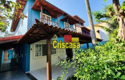 Casa com 4 dormitórios à venda, 185 m² por r$ 950.000,00 - palmeiras - cabo frio/rj
