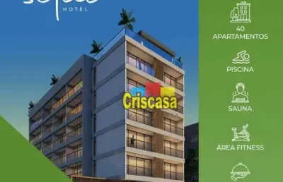 Flat com 1 dormitório à venda, 32 m² por r$ 410.138,79 - centro - cabo frio/rj