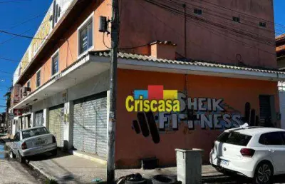 Salão, 182 m² - venda por r$ 260.000,00 ou aluguel por r$ 2.500,00/mês - cajueiro - cabo frio/rj