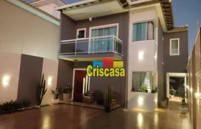 Casa com 3 dormitórios à venda, 150 m² por r$ 1.250.000,00 - novo portinho - cabo frio/rj