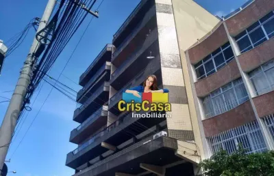 Apartamento com 3 dormitórios à venda, 130 m² por r$ 750.000,00 - centro - cabo frio/rj