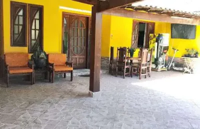 Casa com 2 dormitórios 1 suite ,churrasqueira  à venda, 137 m² por r$ 290.000 - jardim peró - cabo frio/rj