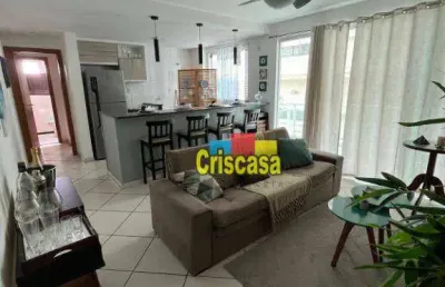 Apartamento à venda, 70 m² por r$ 400.000,00 - braga - cabo frio/rj