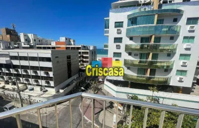 Cobertura com 5 dormitórios à venda, 112 m² por r$ 1.350.000,00 - praia do forte - cabo frio/rj