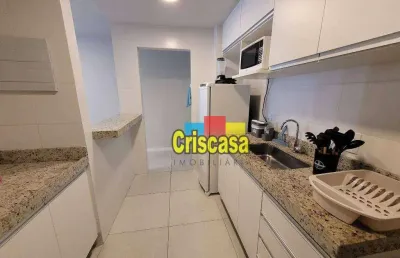 Apartamento com 1 dormitório à venda, 50 m² por r$ 570.000,00 - centro - cabo frio/rj