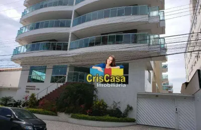 Apartamento com 3 dormitórios para alugar, 130 m² por r$ 6.299,76/mês - vila nova - cabo frio/rj