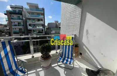 Apartamento com 2 dormitórios à venda, 78 m² por r$ 595.000,00 - algodoal - cabo frio/rj