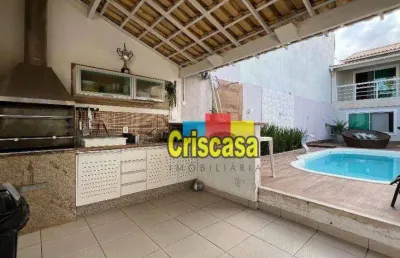 Casa à venda, 190 m² por r$ 1.600.000,00 - jardim excelsior - cabo frio/rj