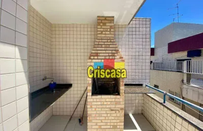 Cobertura com 2 dormitórios à venda, 115 m² por r$ 550.000,00 - braga - cabo frio/rj