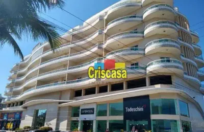 Apartamento com 3 dormitórios, 104 m² - venda por r$ 550.000,00 ou aluguel por r$ 4.210,00/mês - braga - cabo frio/rj