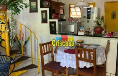 Casa com 2 dormitórios à venda, 40 m² por r$ 380.000,00 - parque riviera - cabo frio/rj