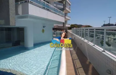 Cobertura com 3 dormitórios à venda, 162 m² por r$ 890.000,00 - jardim flamboyant - cabo frio/rj