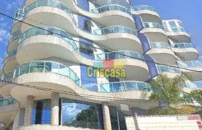 Apartamento com 4 dormitórios, 156 m² - venda por r$ 1.210.000,00 ou aluguel por r$ 6.600,00/ano - passagem - cabo frio/rj