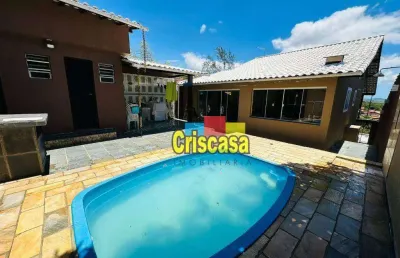 Casa com 4 dormitórios à venda, 160 m² por r$ 500.000,00 - peró - cabo frio/rj