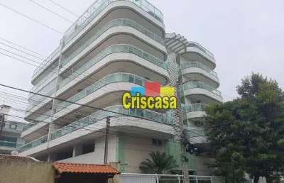 Apartamento com 3 dormitórios à venda, 130 m² por r$ 1.000.000,00 - passagem - cabo frio/rj