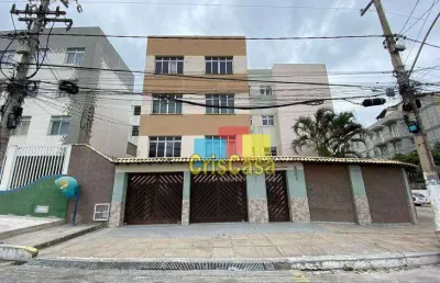 Apartamento com 2 dormitórios à venda, 80 m² por r$ 390.000,00 - passagem - cabo frio/rj