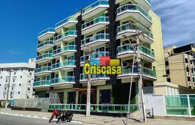 Apartamento com 2 dormitórios à venda, 80 m² por r$ 1.000.000,00 - praia do forte - cabo frio/rj