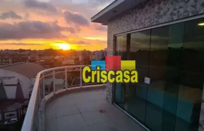 Cobertura com 3 dormitórios à venda, 160 m² por r$ 1.300.000,00 - centro - cabo frio/rj