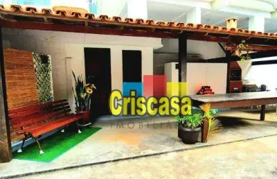 Casa com 1 dormitório à venda 1 quadra da praia do forte, 65 m² por r$ 370.000 - vila nova - cabo frio/rj