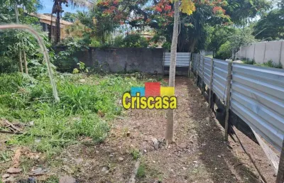 Terreno à venda, 595 m² por r$ 800.000,00 - palmeiras - cabo frio/rj